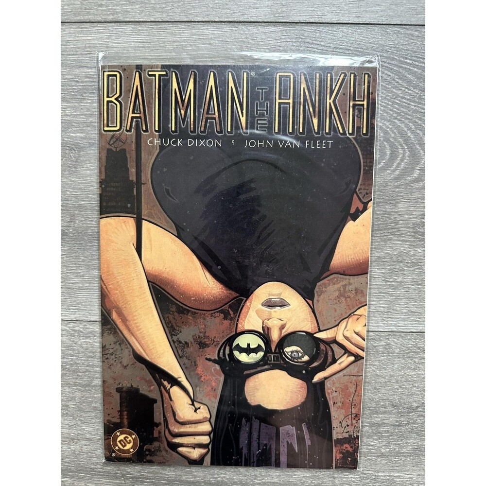 Batman The Ankh Chuck Dixon John Van Fleet DC Comics Illustrated Comics Brown